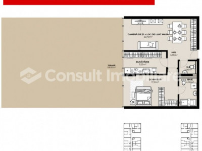 APARTAMENTE CU 2 CAMERE IN BLOC NOU | COMISION 0%